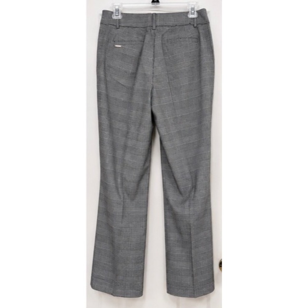 Tommy Hilfiger Womens Glen Plaid Dress Pants Grey Black White Size 8 Straight - Picture 2 of 6